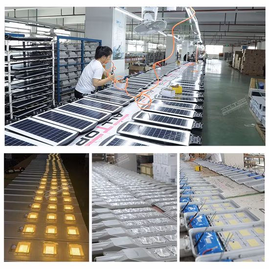 Großhandel Bester Preis 100W 150W 200W 250W Outdoor Deck Energiebetriebenes Panel Flutungsbewegungssensor Straße Outdoor Gartenwand LED All-in-One-Solar-Straßenlaterne